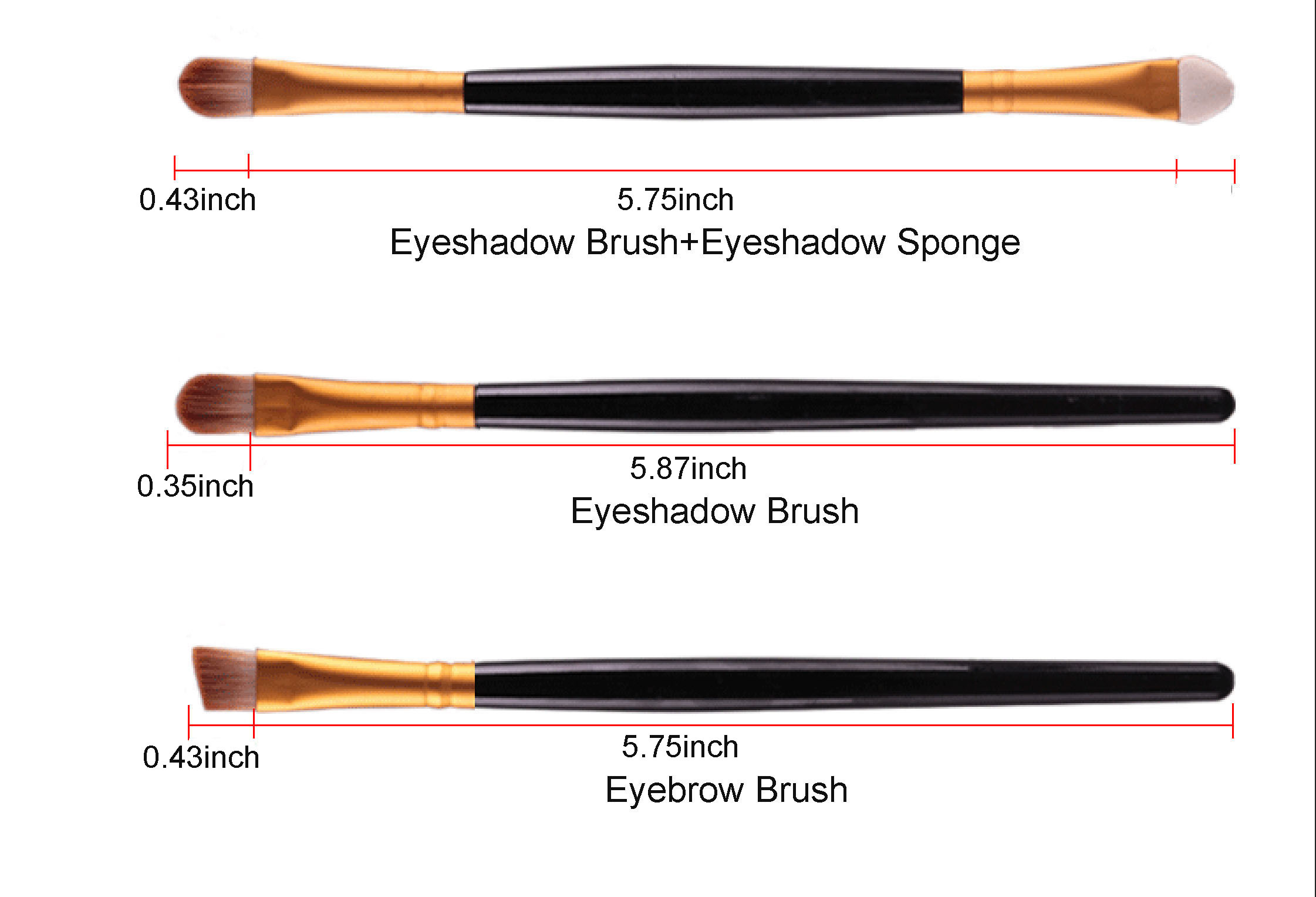 Disposable Brush – Golden Brow Room