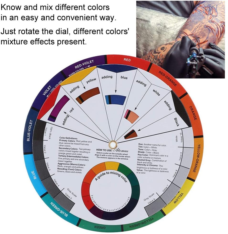 Pocket Color Wheel & Mixing Guide