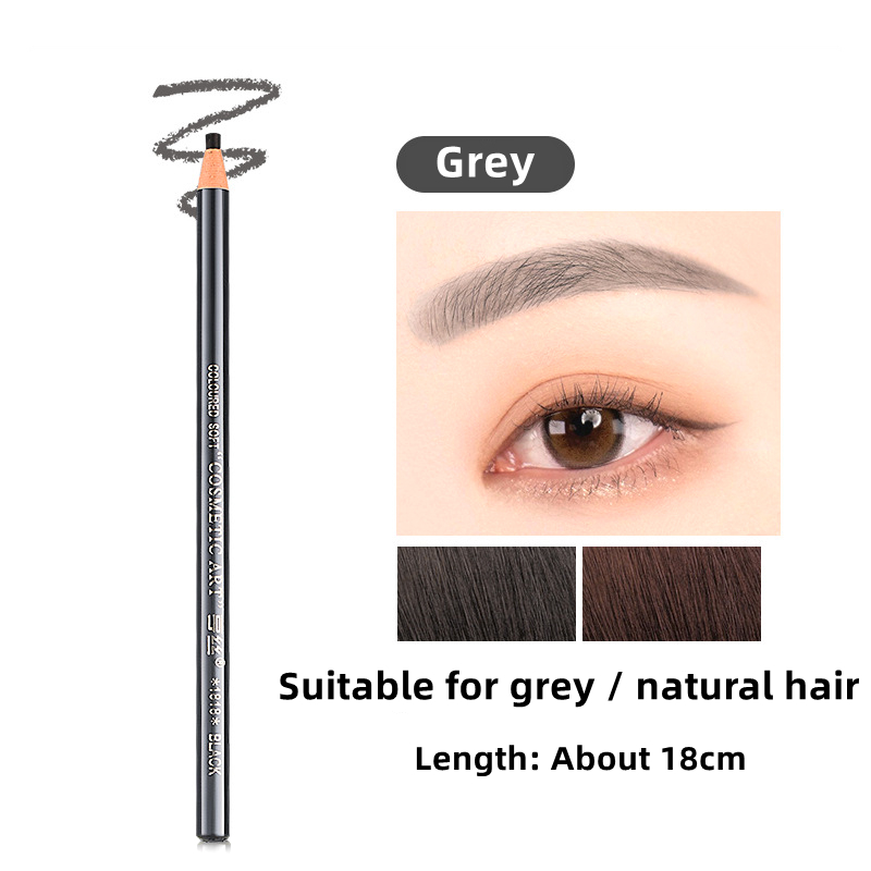 efterskrift ukuelige civilisere Grey 1Pcs Waterproof Pull Eyebrow Pencil - GAbrow.com | Microblading PMU  Supplies Wholesale