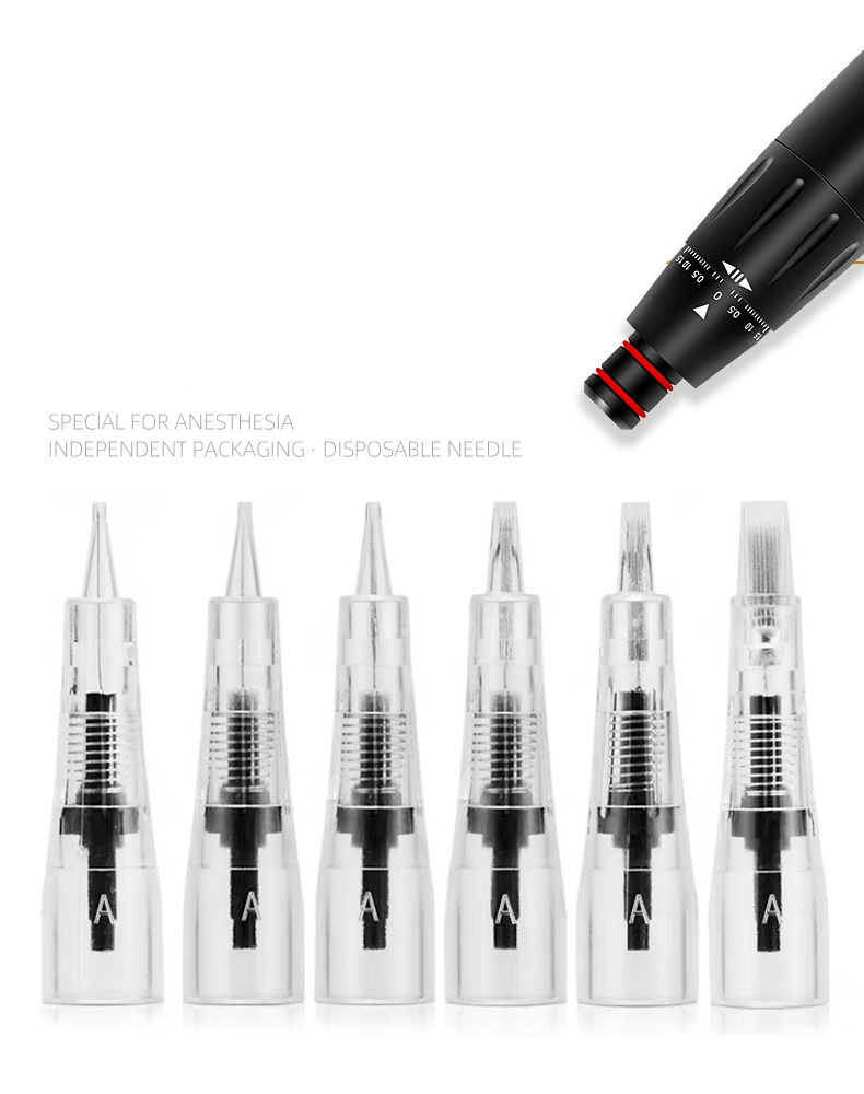 Double Shading Needles 2 Row Microblading Shade Blades DOUBLE ROW Fog  Eyebrow 3D Aiguille Agujas Tattoo Supplies Shader For PMU 211229 From  Jia0007, $8.93